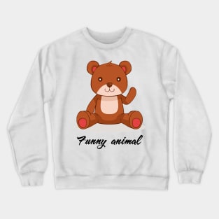 cute bear Crewneck Sweatshirt